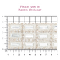 Hoja de cristal rectangular 5x15 cristal (24x40) P143HC