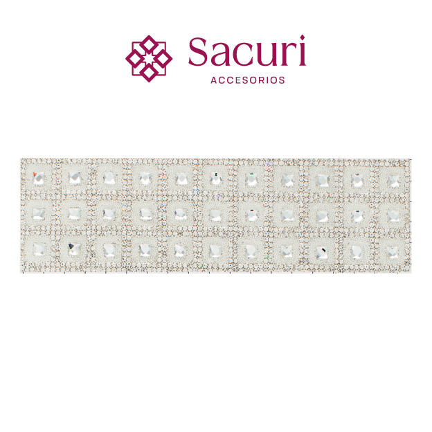 Hoja de cristal cuadro 5 mm cristal (23x38) P146HC