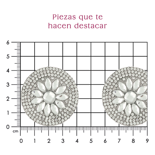 Suaje cristal redondo 43 mm (Par) P149HC