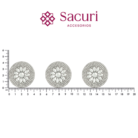 Suaje cristal redondo 43 mm (Par) P149HC