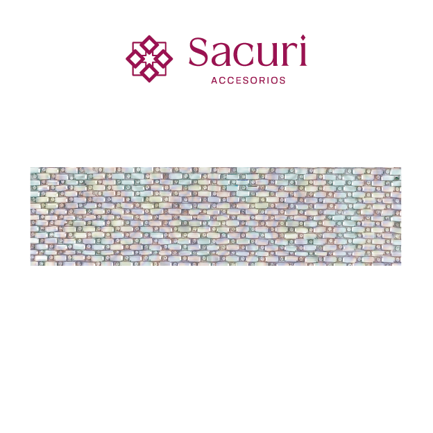 Hoja de cristal rectangulo 3x7 (24x40) P161HC