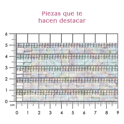 Hoja de cristal rectangulo 3x7 (24x40) P162HC