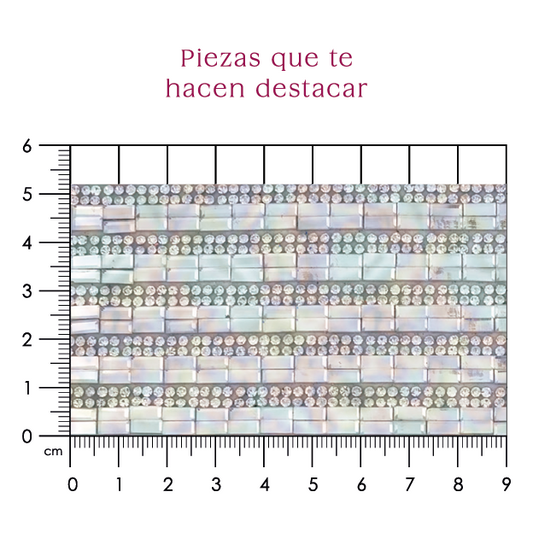 Hoja de cristal rectangulo 3x7 (24x40) P162HC