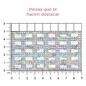 Hoja de cristal rectangulo 5x10 (24x40) P163HC