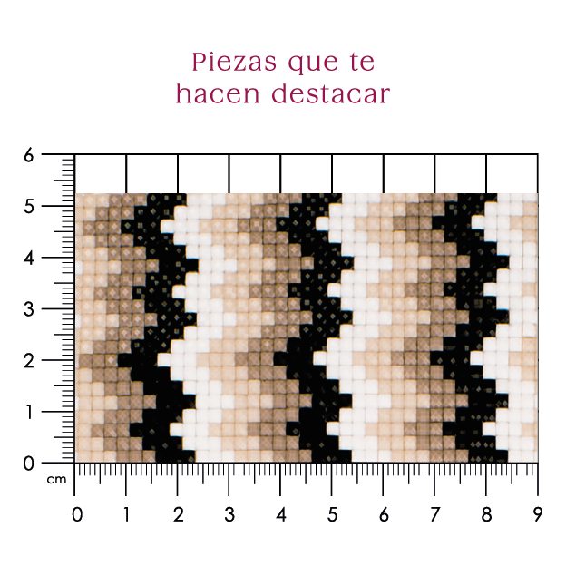 Hoja Acrílico cuadro 2 mm (24x40) P165HC