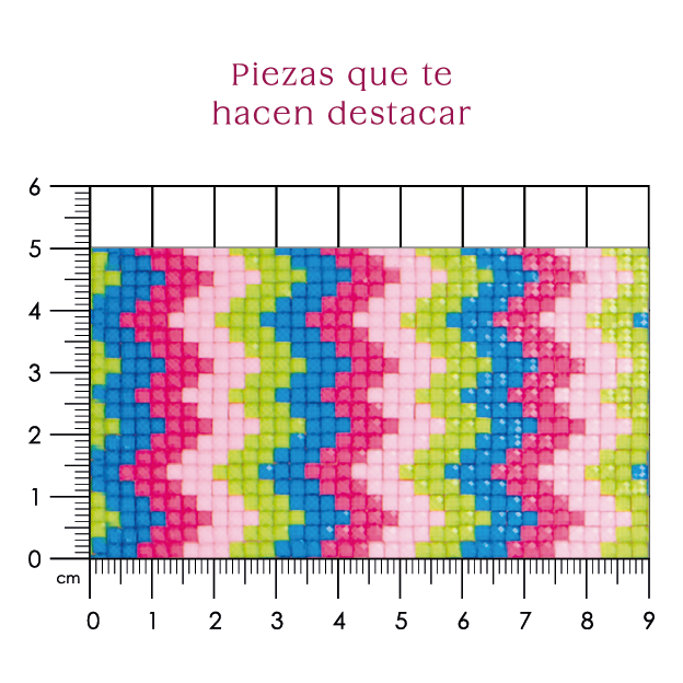 Hoja Acrílico cuadro 2 mm (24x40) P165HC
