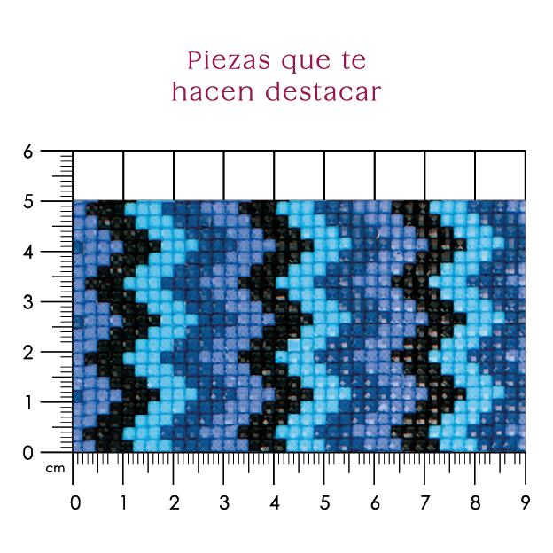 Hoja Acrílico cuadro 2 mm (24x40) P165HC