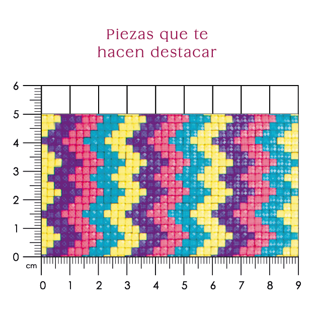 Hoja Acrílico cuadro 2 mm (24x40) P165HC