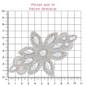 Hoja flor cristal (24x40) P183HC