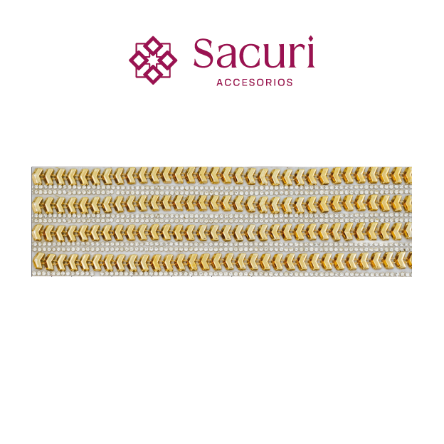 Hoja 24x50 cristal 2mm + PVC plata rombo P186HC
