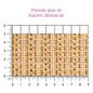 Hoja de cristal rectangulo + rombo 6x2 golden (24x40) P187HC