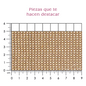 Malla papelillo 3mm Dorado AB P19HC