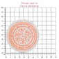 Hoja circulo ceramica SALMON(24x40) P203HC