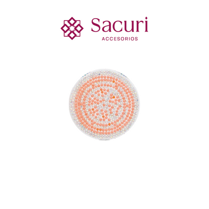 Hoja circulo ceramica SALMON(24x40) P203HC