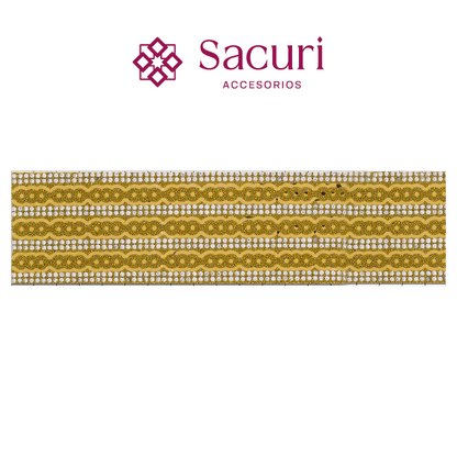 Hoja de cristal circuloS PVC + cristal (24x40) P228HC