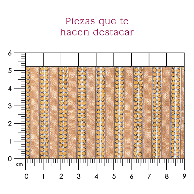 Hoja de cristal con tiras vinil (24x40) P231HC
