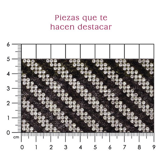 Hoja de cristal líneas (24x40) P240HC