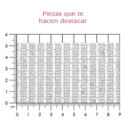 Hoja de cristal cuadro 3 mm (24x40) P251HC