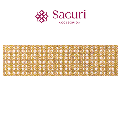 Hoja de cristal golden con ceramica 4 mm (24x40) P259HC