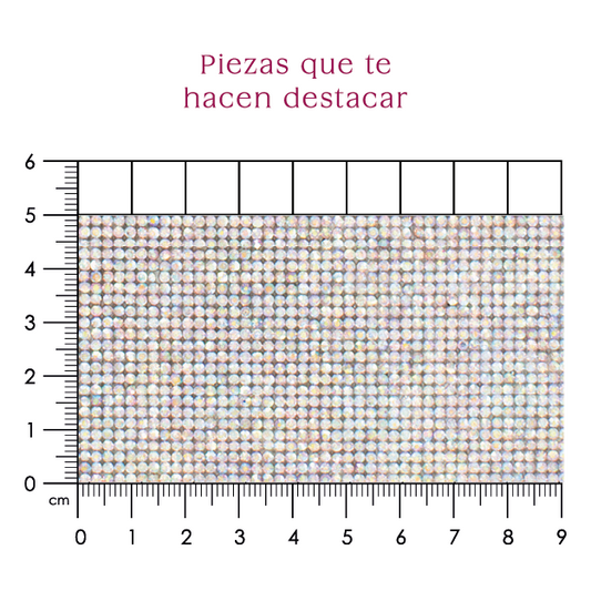 Hoja de cristal 2mm AB P25HC