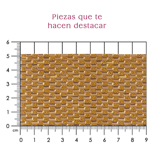 Hoja de cristal rectangulo 2x4 mm (24x40) P260HC
