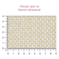 Hoja resina cuadro 4 mm blanco+plata (24x40) P276HC
