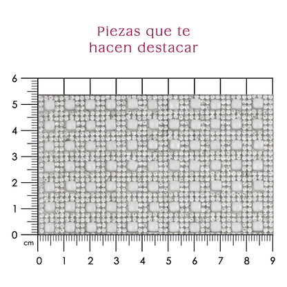 Hoja de cristal cuadro 4mm ceramica (24x40) P280HC