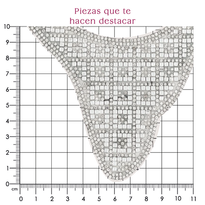 Chinela cristal 120x135 cristal (Par) P286HC