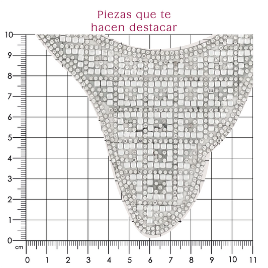 Chinela cristal 120x135 cristal (Par) P286HC