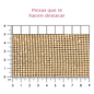 Malla aluminio 3 mm dorada (45x150) P295HC