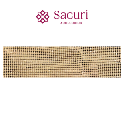 Malla aluminio 3 mm dorada (45x150) P295HC