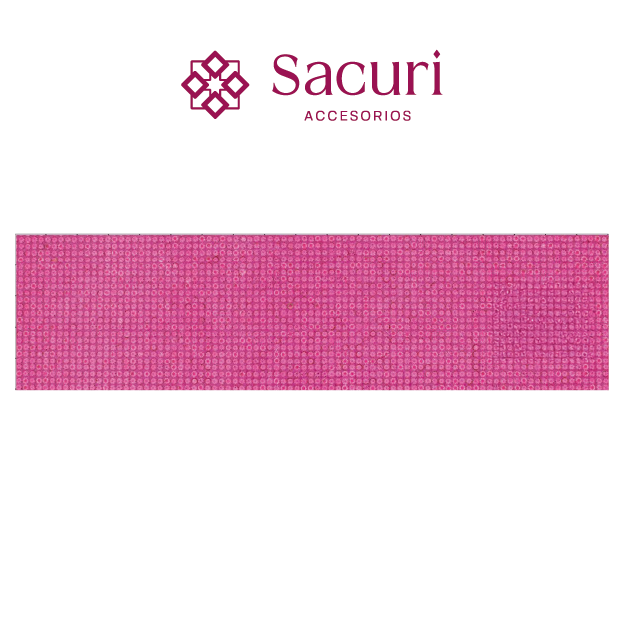 Hoja de cristal 2 mm rose (24x40) P306HC