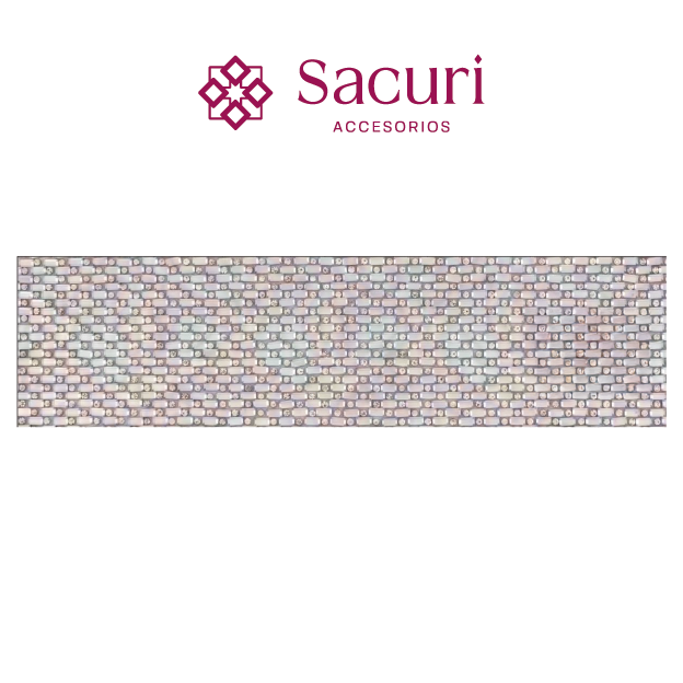 Hoja de cristal rectangulo 2.5x5 (24x40) P310HC