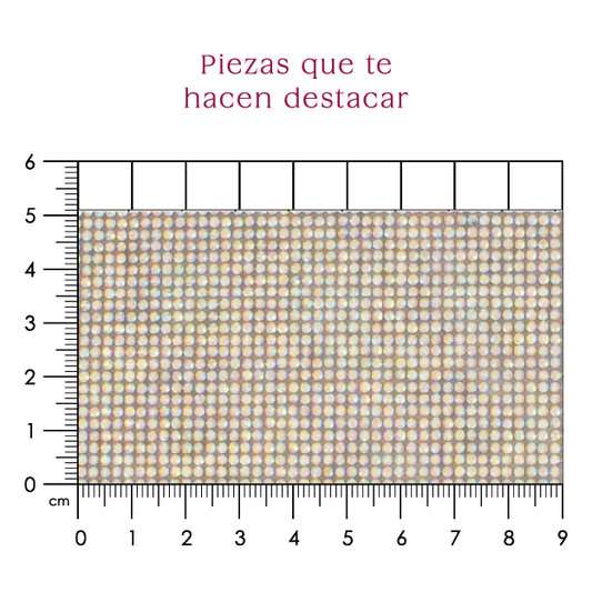 Hoja de cristal 2 mm AB con pegamento (24x40) P313HC