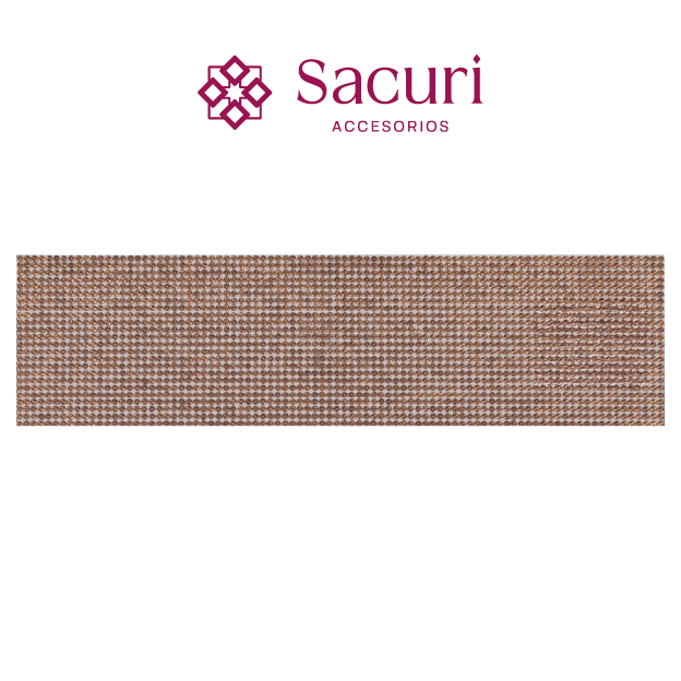 Hoja de cristal 2 mm golden "B" (24x40) P322HC
