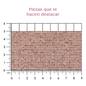 Hoja de cristal 2 mm light peach "B" (24x40) P323HC