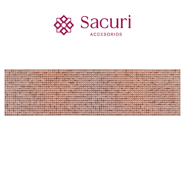 Hoja de cristal 2 mm light peach "B" (24x40) P323HC