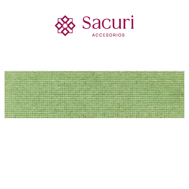Hoja de cristal 2 mm (24x40) verde P351HC