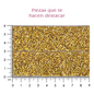 Hoja acrílico 30 mm dorado (24x40) P368HC