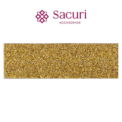 Hoja acrílico 30 mm dorado (24x40) P368HC