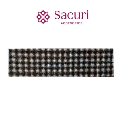 Lámina cristal 2mm 24x40 negro (106*175) (P36HC) P496HC