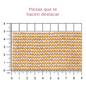 Malla papelillo 3mm Dorado c/Golden P37HC
