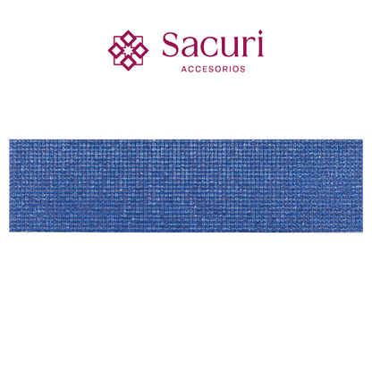 Hoja de cristal 2 mm azul rey (24x40) P387HC