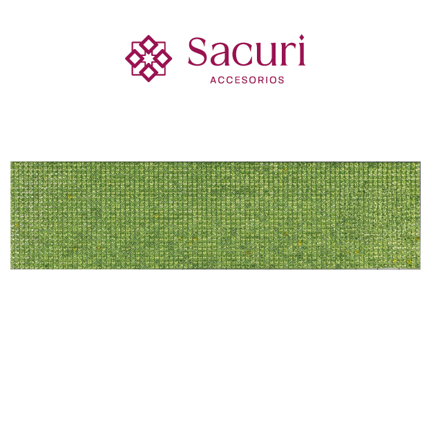 Hoja de cristal 2 mm verde (24x40) P388HC