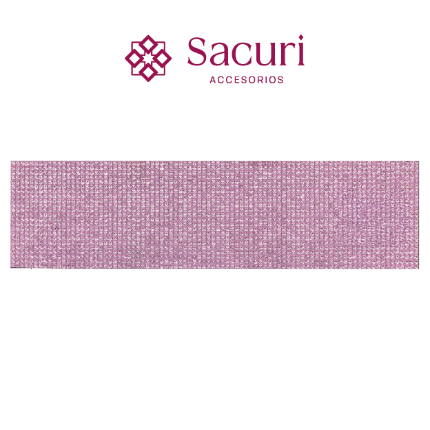 Hoja de cristal 2 mm rosa (24x40) P389HC
