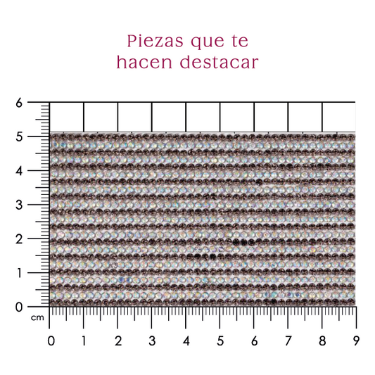 Hoja de cristal 2mm humo+AB. P395HC