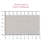 Hoja cristal 1mm plata (Panal) P439HC