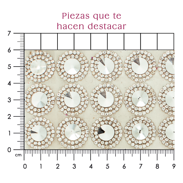 Suaje cristal redondo cristal 18mm P43HC