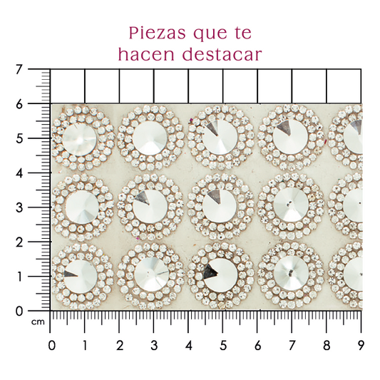 Suaje cristal redondo cristal 18mm P43HC