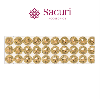 Suaje cristal redondo Golden 18mm P45HC